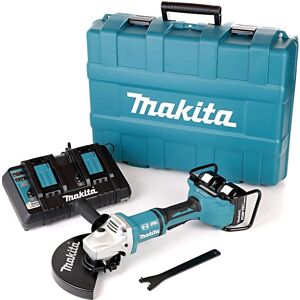 Makita DGA900PT2 18V/36V Twin Cordless Brushless Angle Grinder - 230mm Makita DGA900PT2 18V/36V Twin Cordless Brushless Angle Grinder - 230mm