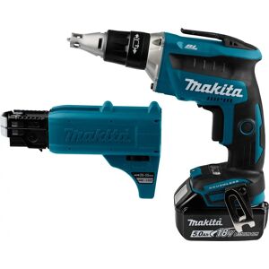Makita DFS452TJX2 Automaattinen kipsilevysorvaaja - 18V, 5Ah Makita DFS452TJX2 Automaattinen kipsilevysorvaaja - 18V, 5Ah