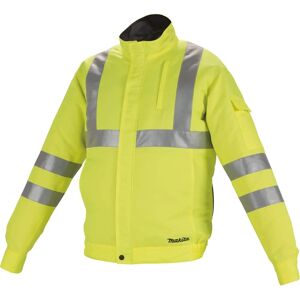 Makita Akku-Klimajacke DFJ214Z3XL - Arbeitsjacke Gelb Makita Akku-Klimajacke DFJ214Z3XL - Arbeitsjacke Gelb