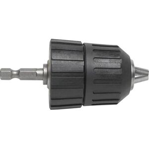 Makita P-04379 Extension de porte-foret - 10mm, Filetage 6,3mm, Plage 0,5-10mm - Publicité Makita P-04379 Extension de porte-foret - 10mm, Filetage 6,3mm, Plage 0,5-10mm - Publicité