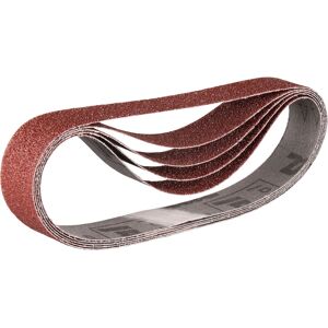 Makita P-36697 Slipbandstillbehör - 5 st, 30x533mm, K80 Makita P-36697 Slipbandstillbehör - 5 st, 30x533mm, K80