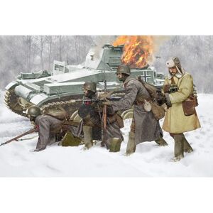 Dragon 6744 Soviet Infantry Winter 1941 Figures Model Kit - 1:35 Dragon 6744 Soviet Infantry Winter 1941 Figures Model Kit - 1:35