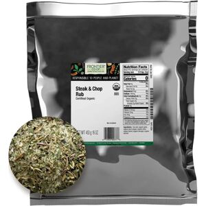 Frontier Coop Organic Steak & Chop Grilling Rub - Grilling Spice Frontier Coop Organic Steak & Chop Grilling Rub - Grilling Spice