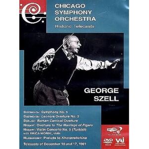 George Szell Chicago Symphony Orchestra DVD - Historic Telecasts George Szell Chicago Symphony Orchestra DVD - Historic Telecasts
