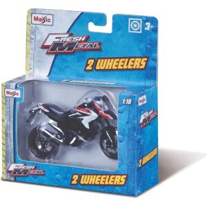 Maisto Wheeler 1:18 Miniature Moto en zamac - Écran de 24 pièces Maisto Wheeler 1:18 Miniature Moto en zamac - Écran de 24 pièces