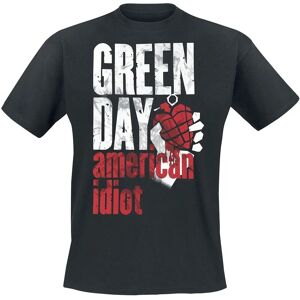 Green Day Smoke Screen Svart T-skjorte - Kortermet - Vanlig passform Green Day Smoke Screen Svart T-skjorte - Kortermet - Vanlig passform