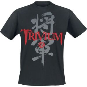 Trivium Shogun Kanji Remix Kortermet T-Skjorte - Mann - Svart Trivium Shogun Kanji Remix Kortermet T-Skjorte - Mann - Svart