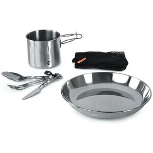 GSI Outdoors Glacier Edelstahl Campinggeschirr-Set - 1 Person GSI Outdoors Glacier Edelstahl Campinggeschirr-Set - 1 Person