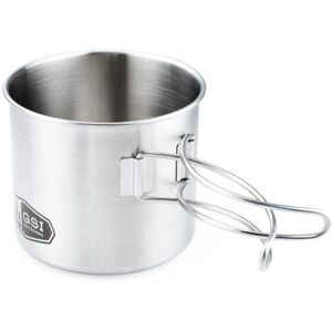 GSI Outdoors Glacier RVS Pan - Kampeer kookgerei - Zilver GSI Outdoors Glacier RVS Pan - Kampeer kookgerei - Zilver