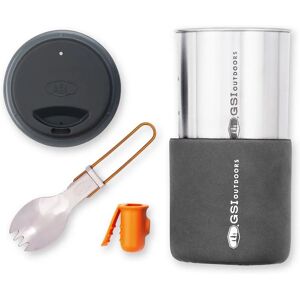 GSI Outdoors - Glacier Stainless Minimalist - 0.6 L - Etui neoprenowe - Cookware set GSI Outdoors - Glacier Stainless Minimalist - 0.6 L - Etui neoprenowe - Cookware set