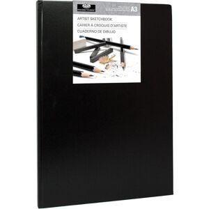 Royal & Langnickel A5 schetsboek - Hardbound, 80 pagina's Royal & Langnickel A5 schetsboek - Hardbound, 80 pagina's