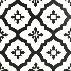 Floorpops Black and White Geometric Floor Tiles - 10 Pack Floorpops Black and White Geometric Floor Tiles - 10 Pack