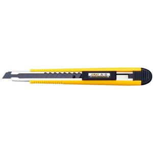 Cutter Olfa A-5 - Ambidextre, Lame 9mm, Verrouillage - Publicité Cutter Olfa A-5 - Ambidextre, Lame 9mm, Verrouillage - Publicité