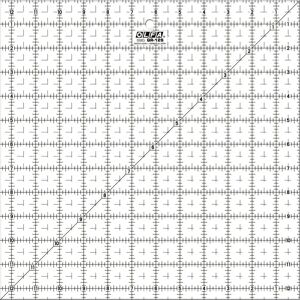 Olfa 30cm Transparent Ruler - Quilting & Crafting Tool Olfa 30cm Transparent Ruler - Quilting & Crafting Tool