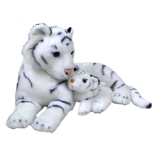 Wild Republic White Tiger - Mom & Baby - Plush Toy Wild Republic White Tiger - Mom & Baby - Plush Toy