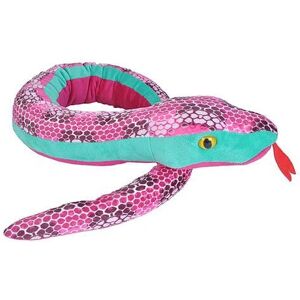 Wild Republic Käärme Honeycomb Pink 137 cm - Pehmolelu Wild Republic Käärme Honeycomb Pink 137 cm - Pehmolelu