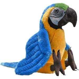 Wild Republic knuffel - Blauw/Geel - 38cm - Realistisch Wild Republic knuffel - Blauw/Geel - 38cm - Realistisch