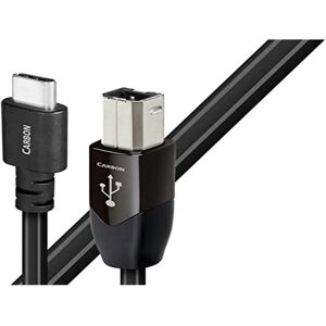 Audioquest Carbon USB-kabel - USB-C naar USB-B 1,5 m - Audioquest Audioquest Carbon USB-kabel - USB-C naar USB-B 1,5 m - Audioquest