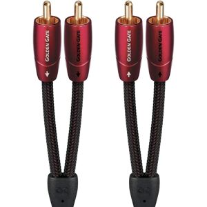 AudioQuest Golden Gate RCA Cable - 2m - Black AudioQuest Golden Gate RCA Cable - 2m - Black