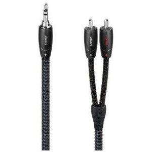 AudioQuest Sydney 1,5m Schwarz RCA & 3,5mm Audiokabel AudioQuest Sydney 1,5m Schwarz RCA & 3,5mm Audiokabel