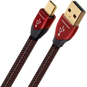 AudioQuest Cinnamon 0,75 m Fekete-Piros Hi-Fi USB-kábel AudioQuest Cinnamon 0,75 m Fekete-Piros Hi-Fi USB-kábel