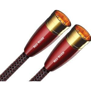 AudioQuest Red River XLR Kabel - 0.5M Schwarz AudioQuest Red River XLR Kabel - 0.5M Schwarz