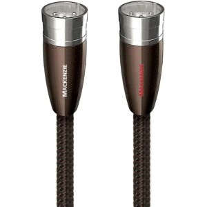 AudioQuest Mackenzie XLR Audio Cable - 0.5m - Black AudioQuest Mackenzie XLR Audio Cable - 0.5m - Black