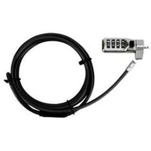 Targus ASP71GL Security Cable - 1.98m - Steel - Black - Combination Lock Targus ASP71GL Security Cable - 1.98m - Steel - Black - Combination Lock