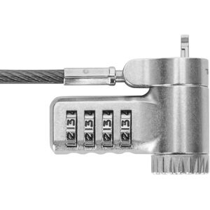 Targus ASP96RGL Silver Cable Lock - 2 m Targus ASP96RGL Silver Cable Lock - 2 m