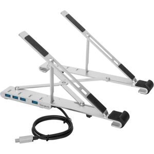 Targus AWU100205GL Laptop Stand & USB Hub - Silver - 15.6" Targus AWU100205GL Laptop Stand & USB Hub - Silver - 15.6"