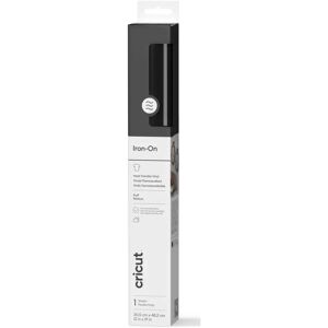 Cricut 2011775 Musta flockattu lämpösiirto-vinyyli - Lämpösiirto-vinyliarkki Cricut 2011775 Musta flockattu lämpösiirto-vinyyli - Lämpösiirto-vinyliarkki