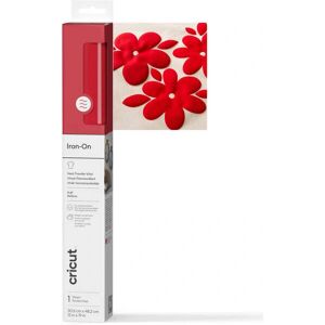 Cricut Puff Iron-On - Heijastava Punainen Kalvo Cricut Puff Iron-On - Heijastava Punainen Kalvo