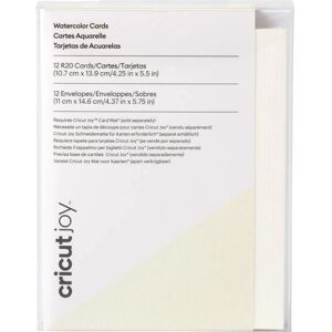 Cricut Cricut Joy Wasserfarbkarten Weiß - Grußkarten Cricut Cricut Joy Wasserfarbkarten Weiß - Grußkarten