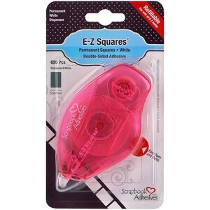 Scrapbook Adhesives - E-Z Squares - Permanent - Dispenser Scrapbook Adhesives - E-Z Squares - Permanent - Dispenser