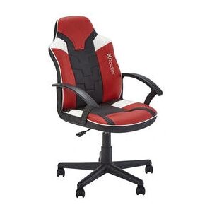 Chaise de Jeu X Rocker 5120101 - Support Ergonomique - Noir, Rouge, Blanc Chaise de Jeu X Rocker 5120101 - Support Ergonomique - Noir, Rouge, Blanc