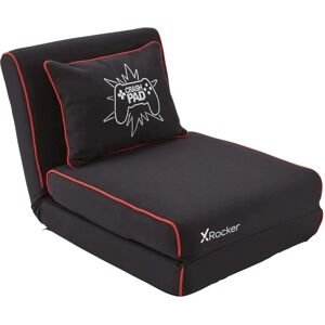 X Rocker 5132901 Video Game Chair - Upholstered, Black, Red X Rocker 5132901 Video Game Chair - Upholstered, Black, Red