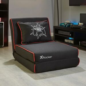 Chaise de Jeu X Rocker 5132901 - Cuir, Noir, Rouge Chaise de Jeu X Rocker 5132901 - Cuir, Noir, Rouge