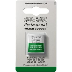 Winsor & Newton Professional Water Colour Half Pans - Hooker's Green Winsor & Newton Professional Water Colour Half Pans - Hooker's Green