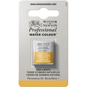 Winsor & Newton Professional Watercolour Half Pan - Raw Umber Winsor & Newton Professional Watercolour Half Pan - Raw Umber