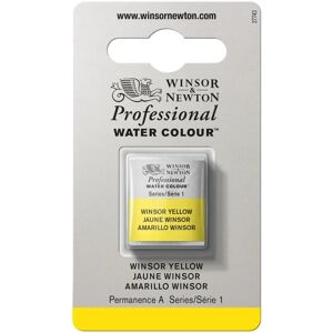Winsor & Newton Professional Watercolour Half Pan - Winsor Yellow - Series 1 Winsor & Newton Professional Watercolour Half Pan - Winsor Yellow - Series 1