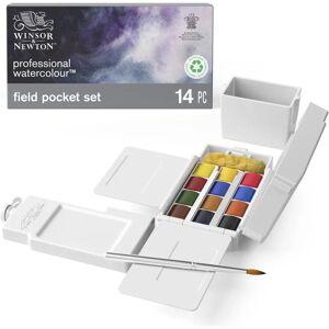 Winsor & Newton Artist Watercolour Pocket Box - Free Sketching Set - Watercolour Paint Set Winsor & Newton Artist Watercolour Pocket Box - Free Sketching Set - Watercolour Paint Set