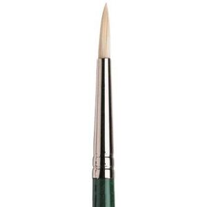 Winsor & Newton Winton Long Handled Hog Brush - Round - Paint Brush Winsor & Newton Winton Long Handled Hog Brush - Round - Paint Brush