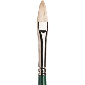 Winsor & Newton Winton Long Handled Hog Brush - Filbert - Paint Brush Winsor & Newton Winton Long Handled Hog Brush - Filbert - Paint Brush