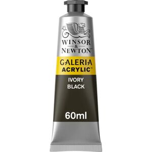 Winsor & Newton Galeria Acrylfarbe - Elfenbein Schwarz - 60ml Winsor & Newton Galeria Acrylfarbe - Elfenbein Schwarz - 60ml