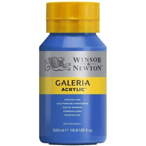 Winsor & Newton Galeria Acrylic Cyan 500ml - Acrylic Paint Winsor & Newton Galeria Acrylic Cyan 500ml - Acrylic Paint