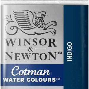 Winsor & Newton Pan Moyen Indigo Aquarelle - Peinture aquarelle - Publicité Winsor & Newton Pan Moyen Indigo Aquarelle - Peinture aquarelle - Publicité