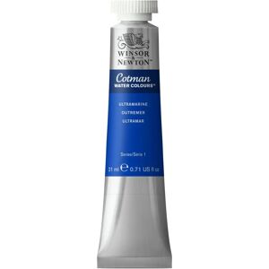 Winsor & Newton Cotman Aquarell Ultramarin - 21ml Tube - Farbe Winsor & Newton Cotman Aquarell Ultramarin - 21ml Tube - Farbe