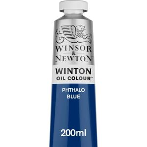 Winsor & Newton Winton Oil Colour - Phthalo Blue - 200ml - Oil Paint Winsor & Newton Winton Oil Colour - Phthalo Blue - 200ml - Oil Paint