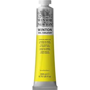 Winsor & Newton Winton Oil Colour - Cadmium Lemon Hue - 200ml - Oil Paint Winsor & Newton Winton Oil Colour - Cadmium Lemon Hue - 200ml - Oil Paint