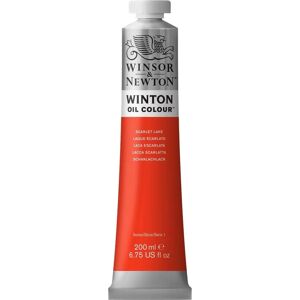 Winsor & Newton Winton Oil Colour - Scarlet Lake - Oil Paint Winsor & Newton Winton Oil Colour - Scarlet Lake - Oil Paint